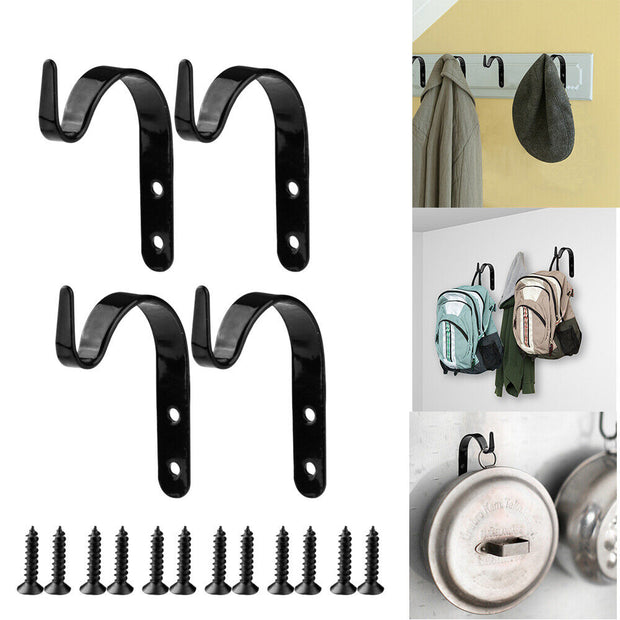 Heavy Duty Aluminium 7 Hook over Door Organiser Rack Coat Towel Robe Hanger