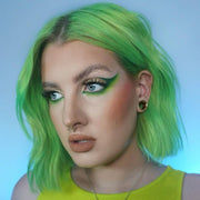 Vibrant Toxic UV Semi-Permanent Hair Dye. Highly Pigmented Neon Green Conditioning & Oil Nourishing Vegan Formula | No Bleach or Ammonia | 100Ml (Pack of 2)