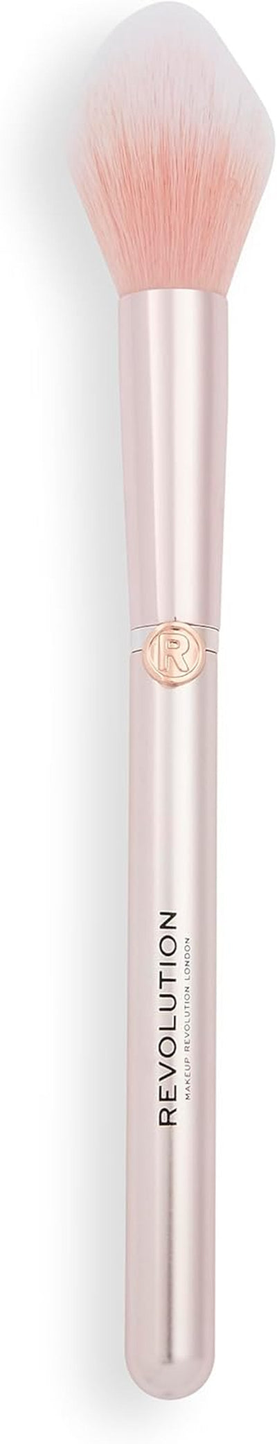 Revolution Create Soft Focus Brush (R6), Makeup Brush for Bronzers, Highlighters, & Blush, Pressed or Loose Powders, Vegan & Cruelty-Free