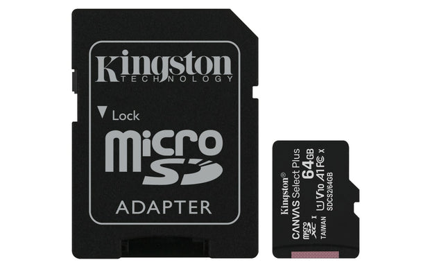Kingston Micro SD Card 32GB 64GB 128GB 256 Class 10 SDXC Phone Memory & Adapter