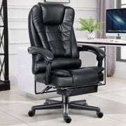 Massage Office Chair Gaming Computer Desk Swivel Recliner Chair Leather Footrest