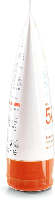 Sensitive Skin Face Sun Lotion | SPF 50+, Very High Protection, Hypoallergenic Sunscreen, Suitable for Kids, Water Resistant, 50Ml