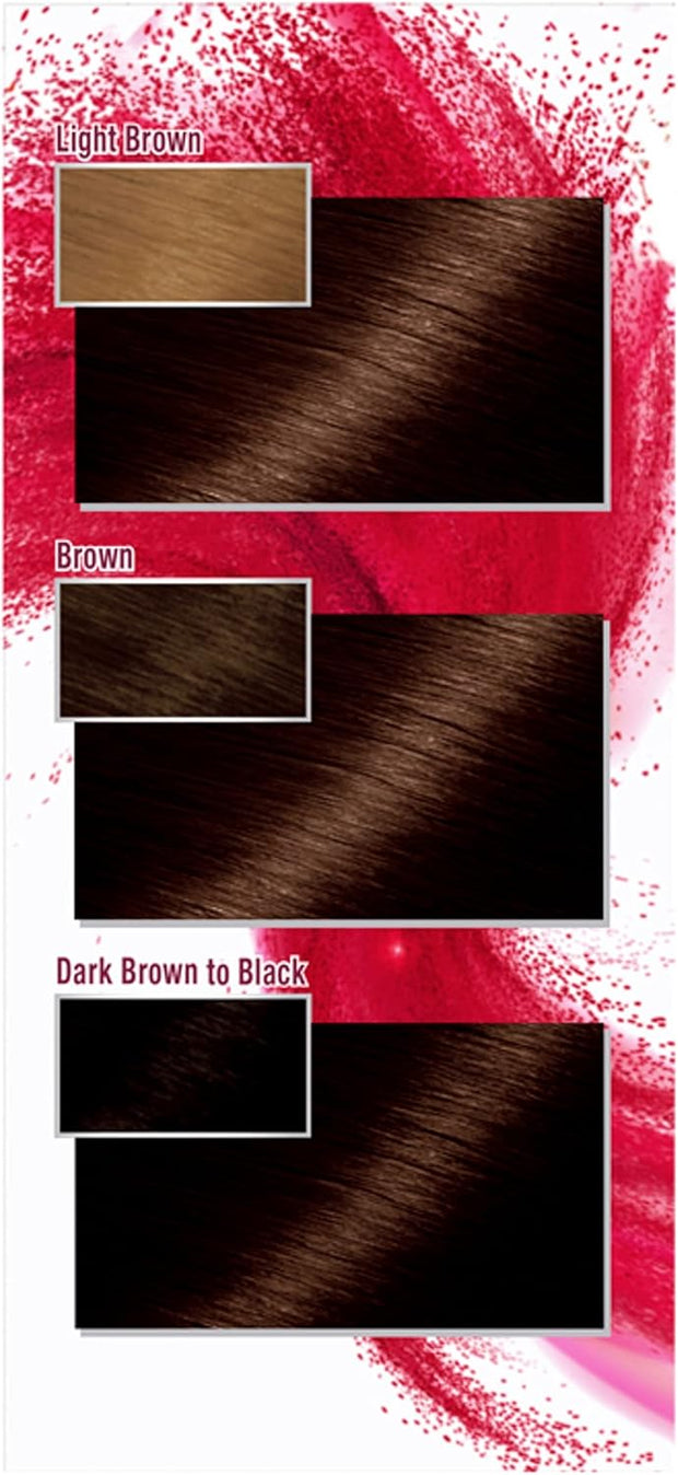 Color Sensation Brown Hair Dye Permanent 4.15, Icy Chestnut Brown
