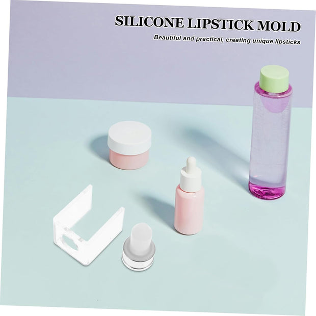 Ipetboom Lipstick Mold Craft Lip Cream Diy Kit for Women Girl Lipstick Making Homemade Lipstick Makeup Lipstick Mold