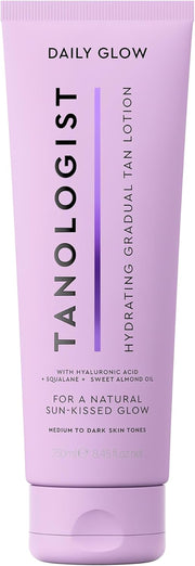 Hydrating Daily Glow Gradual Self-Tanning Lotion, Medium - Dark, 250Ml