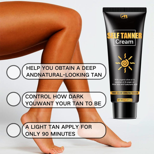 Tan Enhancers & Accelerators - Tanning Accelerator - Tanning Cream for Outdoor Sun and Sunbeds - Sunbed Tanning Accelerator for Women - Achieve a Natural Tan Skin