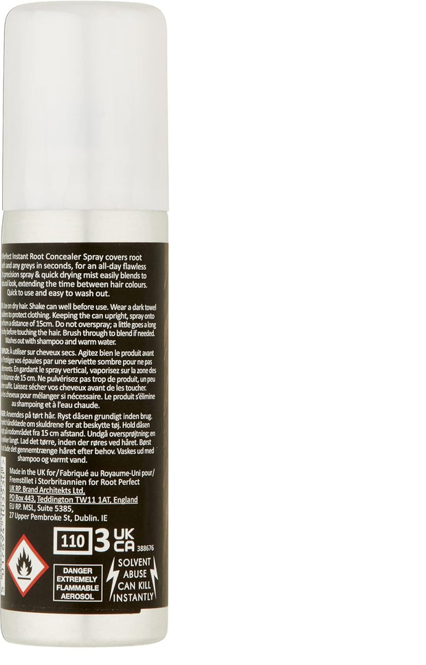 Hair Concealer Spray, Medium Brown, 75Ml