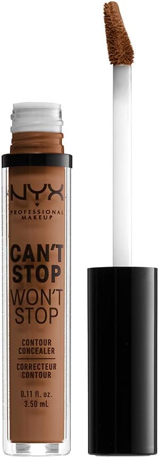 NYX Professional Makeup Can'T Stop Won'T Stop Full Coverage Concealer -Light Ivory, 3.50 Ml