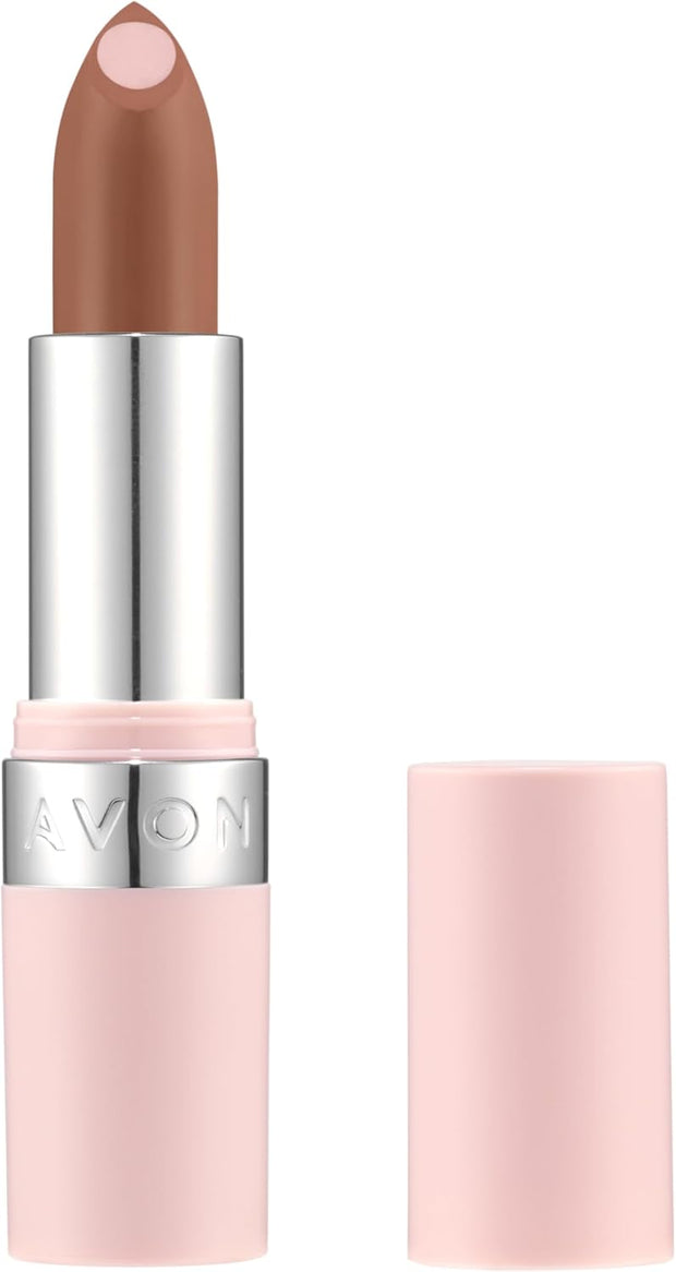 Avon Hydramatic Matte Lipstick 3.6G | Hydrating Intense Colour | SPF 10 | Plumper and Smoother Looking Lips | Cruelty Free | Rosy