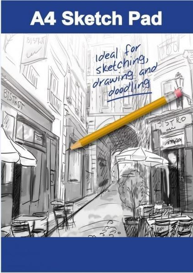 A4 Sketch Pad Drawing Doodling Artist Book School Gift Writing Craft Cartridge