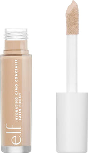 E.L.F. Hydrating Camo Concealer, Satin Finish, Conceals, Corrects & Highlights, Fair Warm, 0.203 Fl Oz (6Ml)