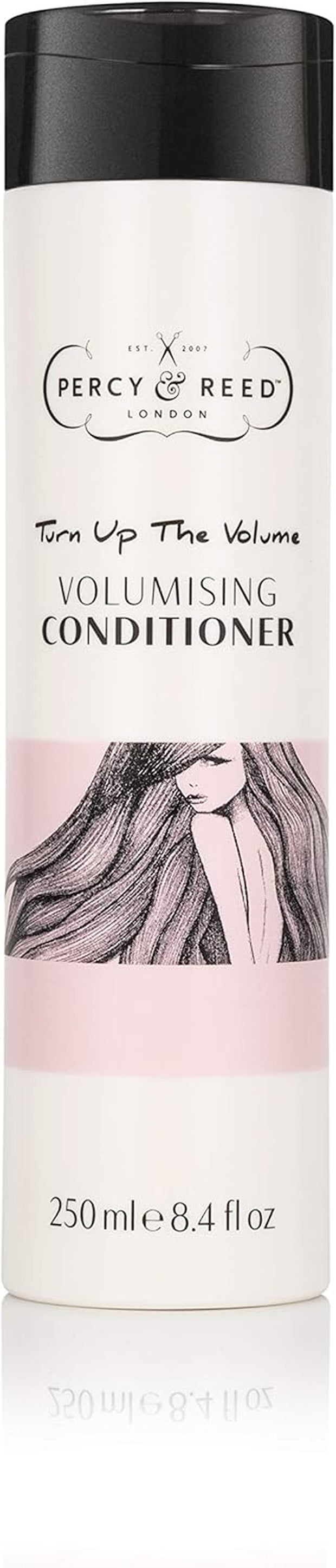 Percy & Reed Turn up the Volume Volumising Shampoo and Volumising Conditioner, Lightweight Formula Builds Body for Big Bouncy Weightless Hair - Fuller and Thicker Hair. Free from Silicones & Parabens