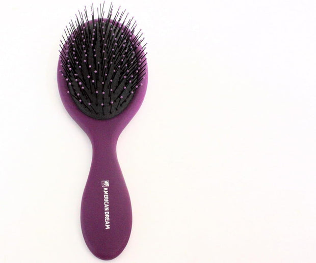 Ionic Hair Brush for Hair Extensions - Purple