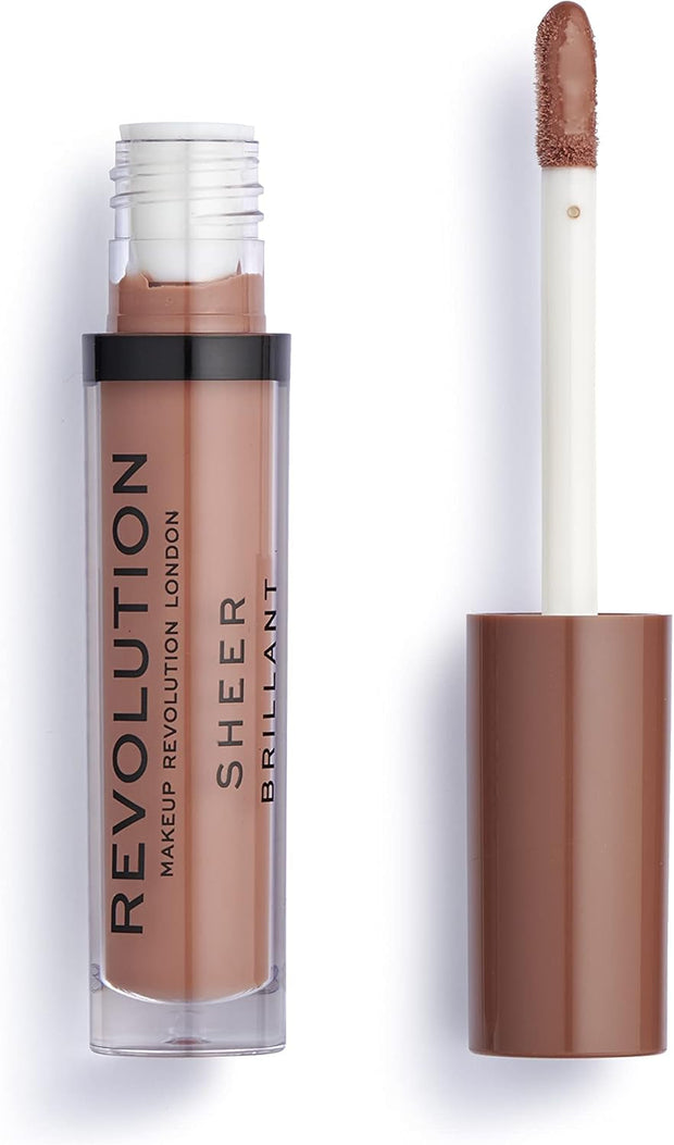 Revolution Beauty London, Sheer Lip, Lipgloss, Excess 138 , 3.5Ml