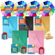 20-500 Coloured Tissue Paper Sheets Assorted Large Quality Gift Wrapping 50X66Cm
