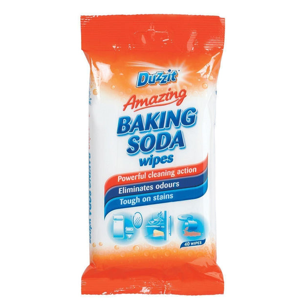 Duzzit Amazing Baking Soda Cleaner Wipes Sheets Multi-Purpose Household