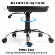 Massage Office Chair Gaming Computer Desk Swivel Recliner Chair Leather Footrest