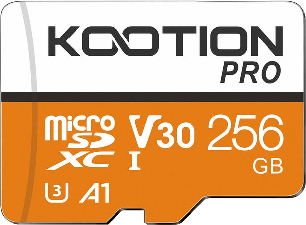 KOOTION 64 GB Micro SD Card, 4K Camera Pro, UHD Video for Gopro, Action Camera, Drone, Smartphone, R/W up to 90/35 Mb/S Microsdxc Memory Card UHS-I U3 A1 V30