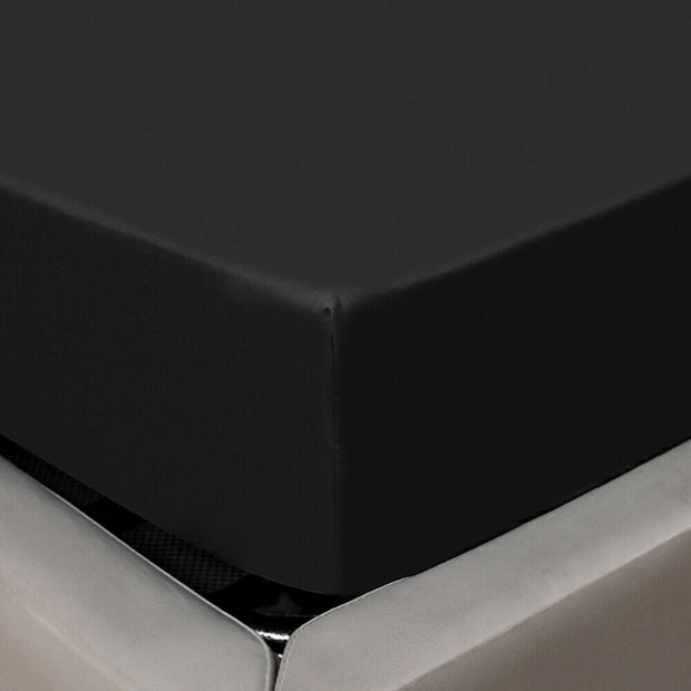 EXTRA DEEP Fitted Sheet 25CM/40CM Bed Sheet Single Double Super King