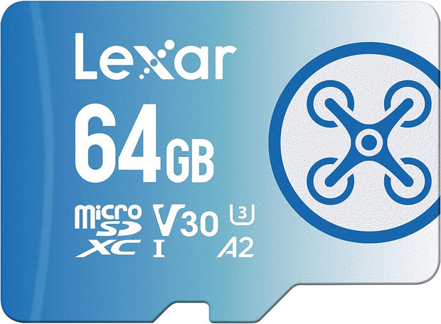 Lexar 633X 64GB Micro SD Card, Microsdxc UHS-I Card W/O SD Adapter, Microsd Memory Card up to 100Mb/S Read, A1, Class 10, U3, V30, TF Card for Smartphones/Tablets/Ip Cameras (LMS0633064G-BNNAA)