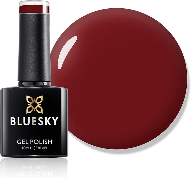 Gel Nail Polish, Paradise Deep Red 80575, Dark Red, Long Lasting, Chip Resistant, 10Ml (Requires Drying under UV LED Lamp)