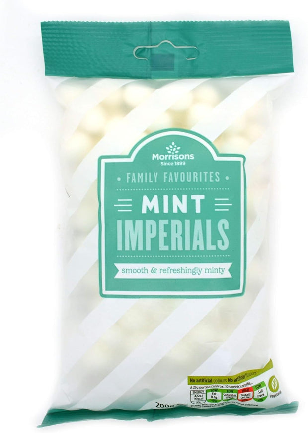 Morrisons Mint Imperials, 200 G, Pack of 16