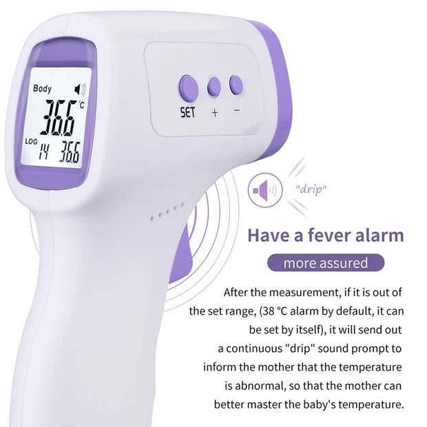 Forehead Digital Thermometer Non Contact Infrared Medical Thermometer Body Temperature Fever Measure Tool for Baby Adults