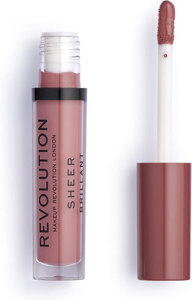 Revolution Beauty London, Sheer Lip, Lipgloss, Excess 138 , 3.5Ml