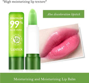 Color Changing Lip Balm Natural Aloe Veras Lipstick Long Lasting Moisturizing I2B6 Cosmetics Makeup for Women