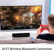 Supohero Game Controller Compatible for Play3, Play 3 Wireless Remote Game Controller with Dual Vibration,6-Axis Gyro and Charging Cable (Red)