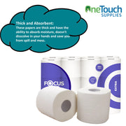 72 Toilet Rolls 3 Ply Bathroom Tissue Quilted Soft Clean Embossed Paper Bulk Buy