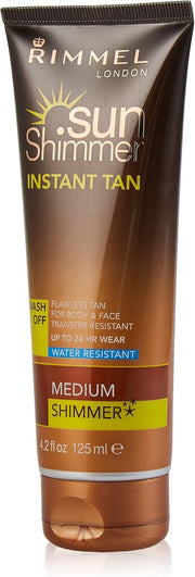 Rimmel Sunshimmer Water Resistant Instant Tan Wash off Matte - Medium