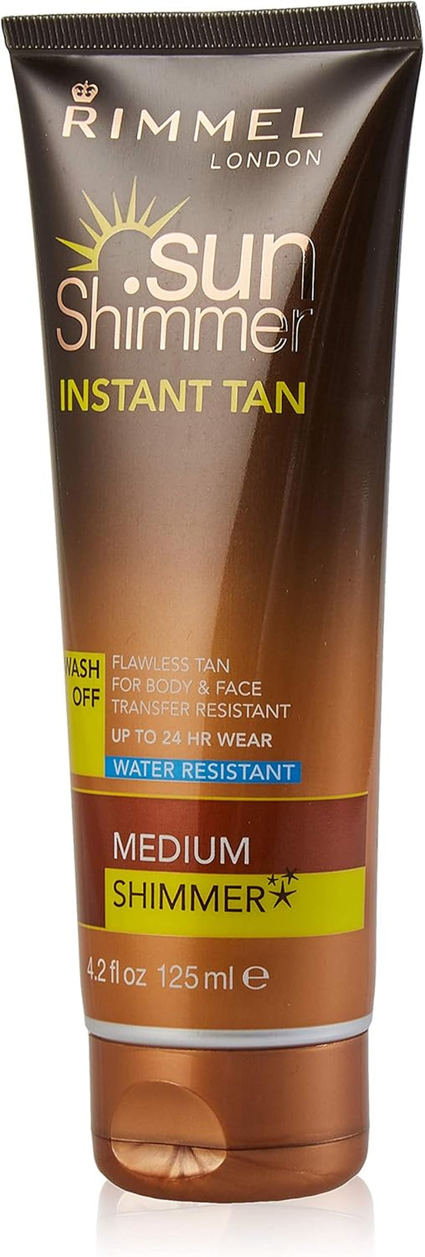 Rimmel Sunshimmer Water Resistant Instant Tan Wash off Matte - Medium