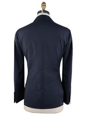 Luxury Men's Navy Blazer | Wool & Silk Blend Sport Coat for Men