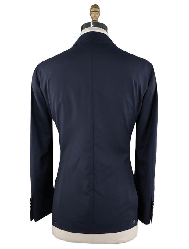 Luxury Men's Navy Blazer | Wool & Silk Blend Sport Coat for Men