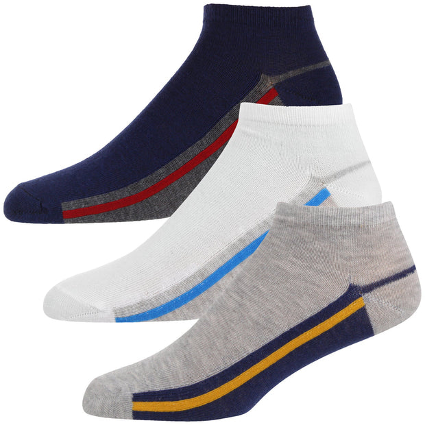 RJM 3 Pairs Trainer Socks